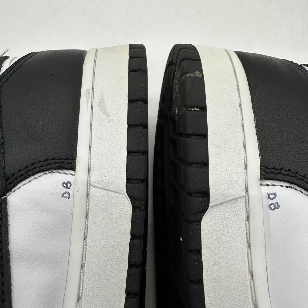 Nike DD1391-100 Mens Size 14 Shoes Black White Dunk Low Retro Panda Sneakers - Picture 9 of 11